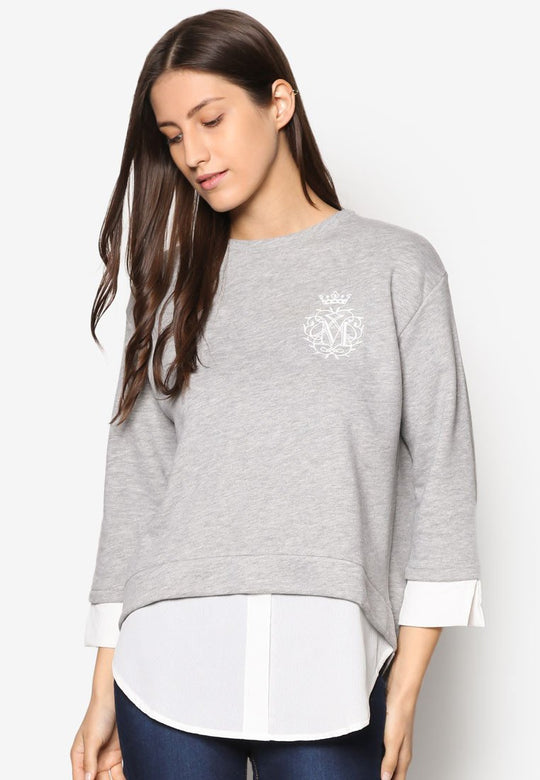 Cotton Gray Shirt