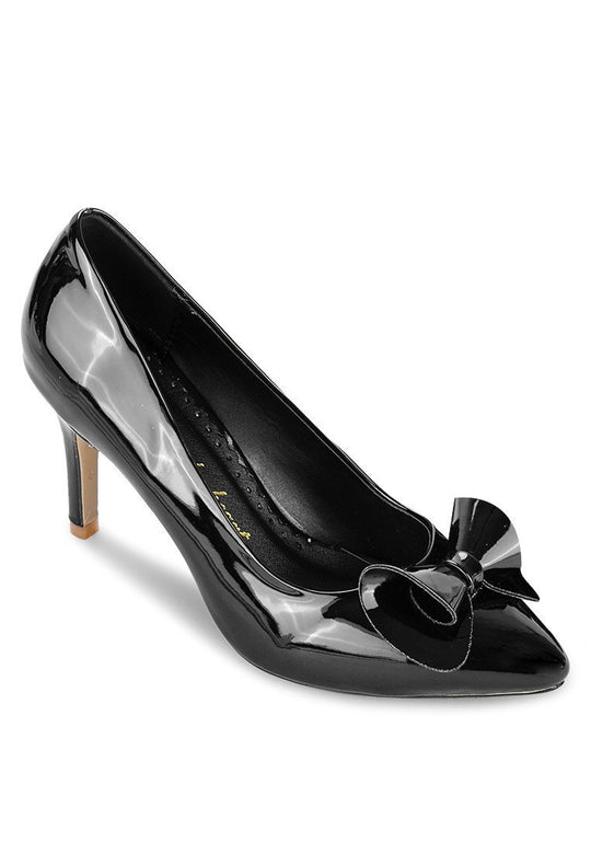 Black Thigh-High Heels