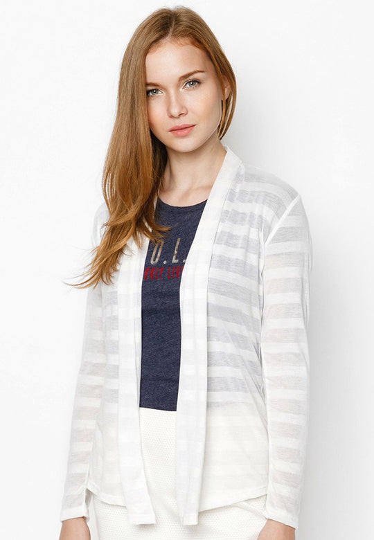 Thin White Blazer