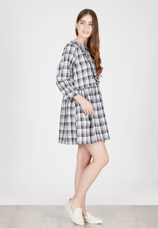 Maxi Velvet Stripe Dress