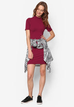 Load image into Gallery viewer, Mini Velvet Knit Dress
