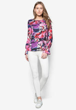 Load image into Gallery viewer, Purple Women Shirt Long Sleeve
