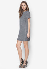 Load image into Gallery viewer, Gray Wrap Slip Dress
